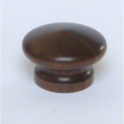 Knob style I 36mm walnut lacquered wooden knob